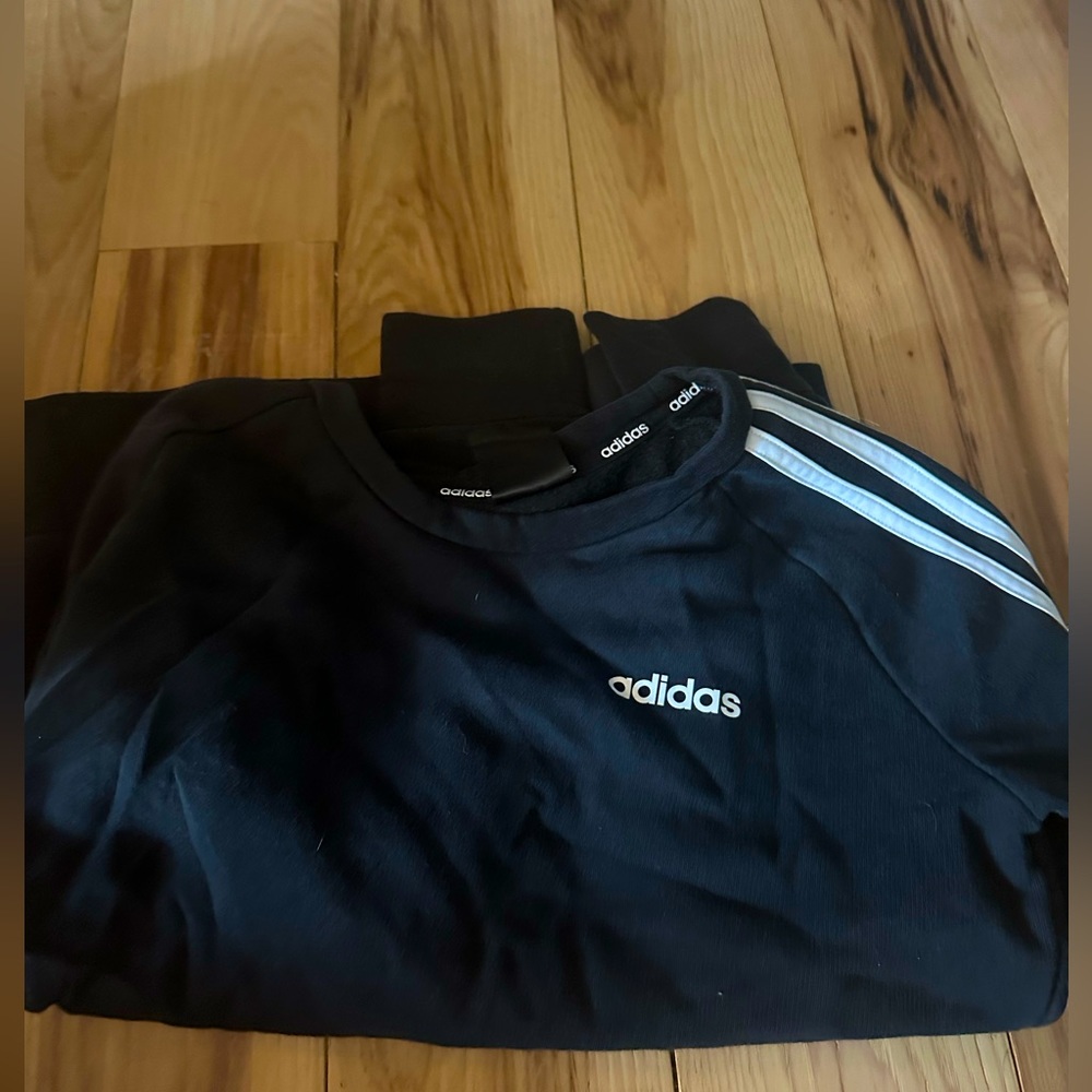 Cute adidas crew neck